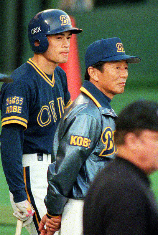 1995年オリックス仰木監督・イチロー選手のサイン色紙