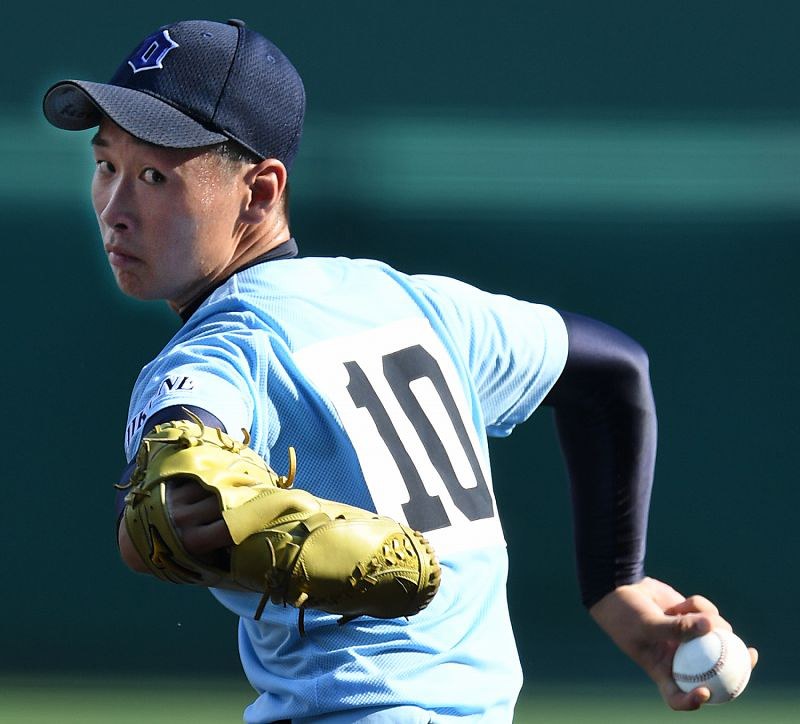 高校野球：第3日第4試合 常総学院（茨城）―近江（滋賀） [写真特集5