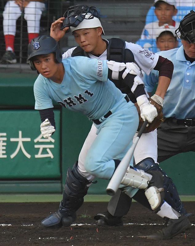 高校野球：第3日第4試合 常総学院（茨城）―近江（滋賀） [写真特集5