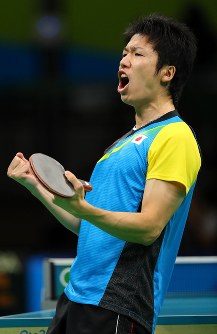 リオ五輪 卓球男子シングルス３位決定戦 水谷隼が卓球個人種目で初の銅 写真特集1 21 毎日新聞