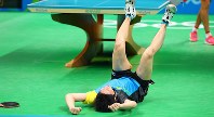 リオ五輪 卓球男子シングルス３位決定戦 水谷隼が卓球個人種目で初の銅 写真特集1 21 毎日新聞