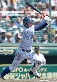 高校野球：第6日第2試合 松山聖陵（愛媛）−北海（南北海道