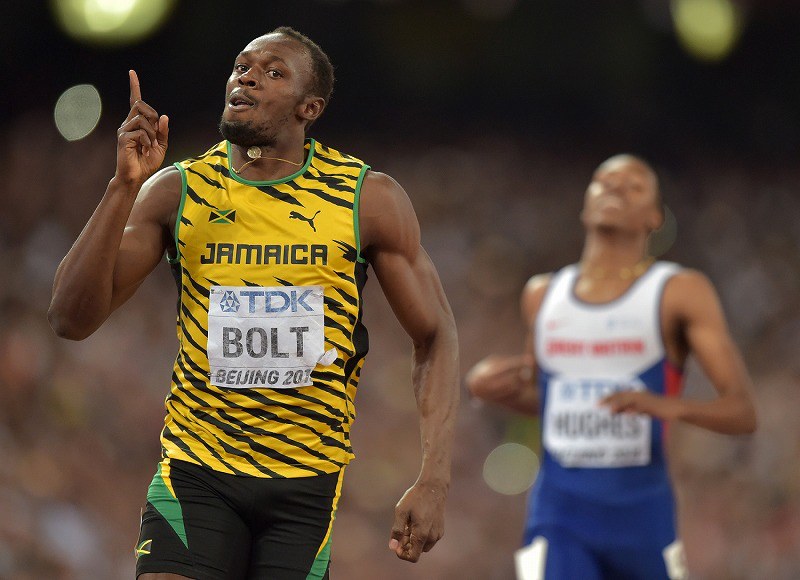リオ五輪 陸上男子100メートル：ウサイン・ボルト 最後の五輪で3