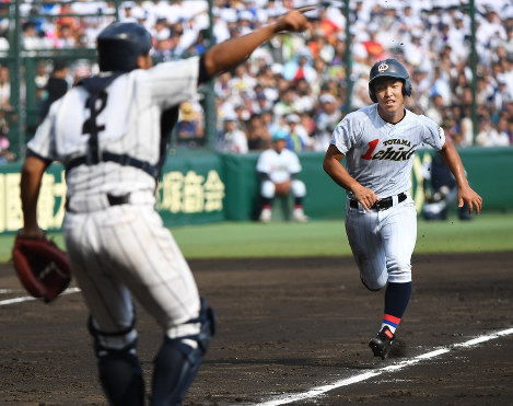 夏の高校野球：広島新庄の決勝点を呼び込んだバント | 毎日新聞