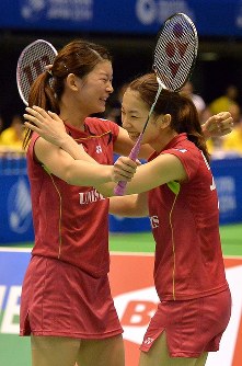 リオ五輪 バドミントン女子ダブルス決勝：高橋、松友組 結成10年の