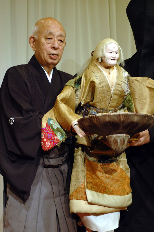吉田文雀さん=福岡市で2010年、中曽根香撮影