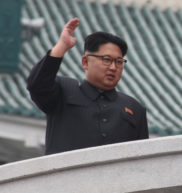 金正恩氏=平壌で2016年5月、大貫智子撮影