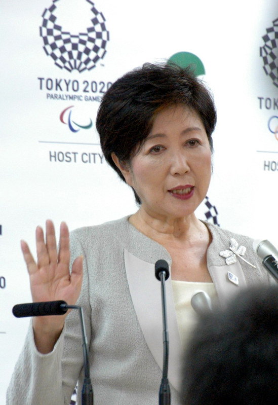 小池都知事＝林田七恵撮影