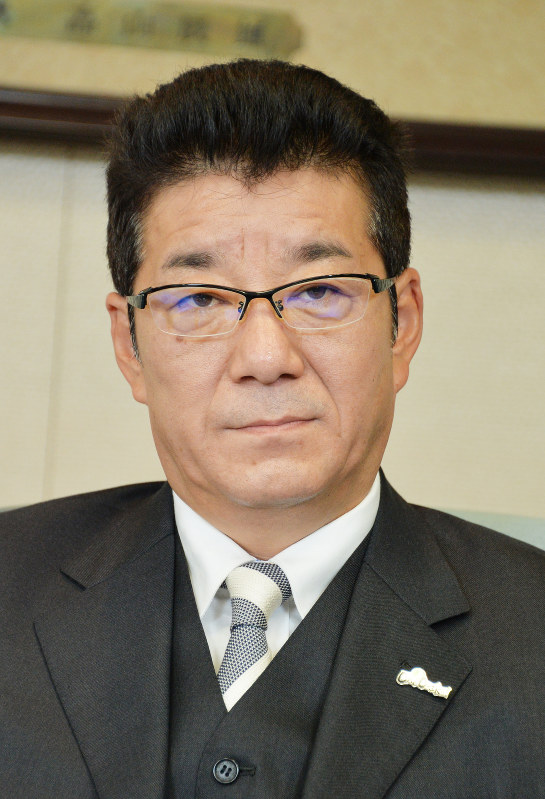 日本維新の会の松井一郎代表