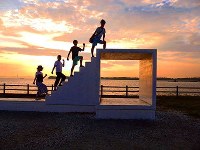 ＳＮＡＰＬＡＣＥに掲載された「佐久島」の写真＝ＳＮＡＰＬＡＣＥ提供