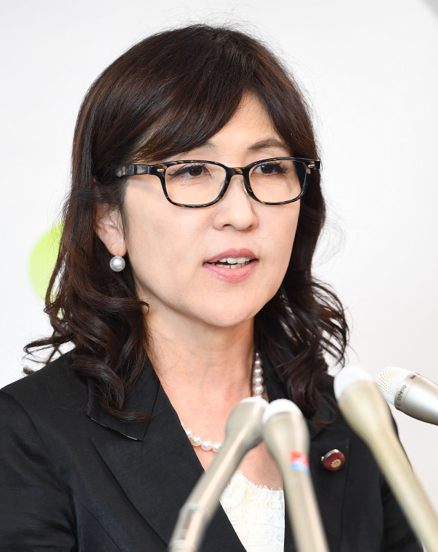 稲田朋美防衛相=望月亮一撮影