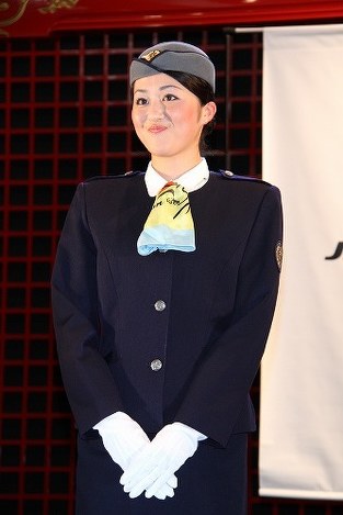 JAS 日本エアシステム CA 帽子