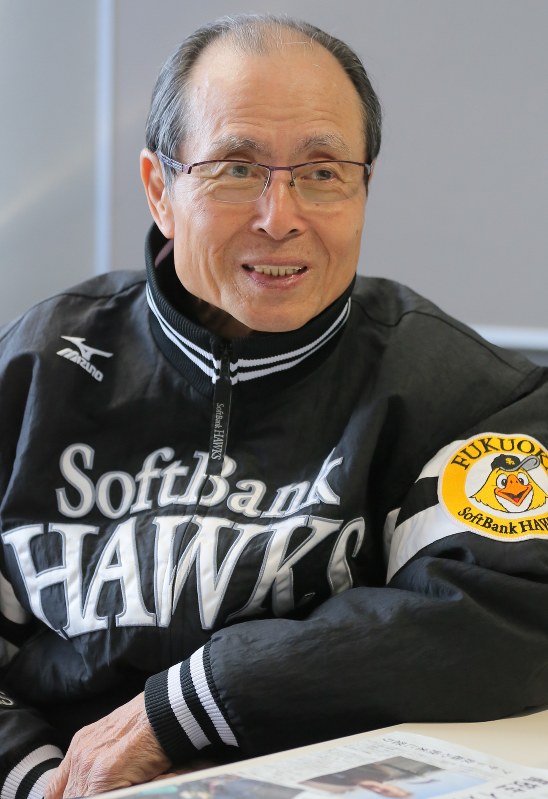 王貞治さん=宮崎市のアイビースタジアムで2015年2月6日午前10時14分、和田大典撮影