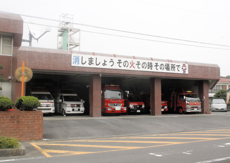 町が定める救急車の更新目安は配備後１３〜１５年だが&hellip;&hellip;＝茨城県大洗町磯浜町の大洗町消防本部で２０１６年９月２８日、根本太一撮影