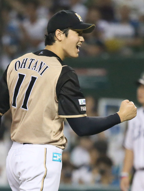 日本ハム:大谷が締め 1安打完封 | 毎日新聞 日本ハム:大谷が締め 1安打完封 | 毎日新聞