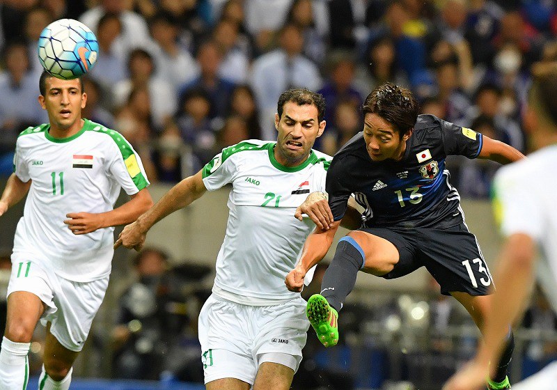 サッカー日本代表:W杯アジア最終予選 日本vsイラク [写真 サッカー日本代表:W杯アジア最終予選 日本vsイラク [写真