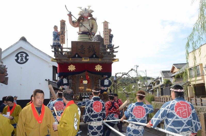 佐原の大祭 迫力の山車 佐原の秋祭り 千葉 毎日新聞