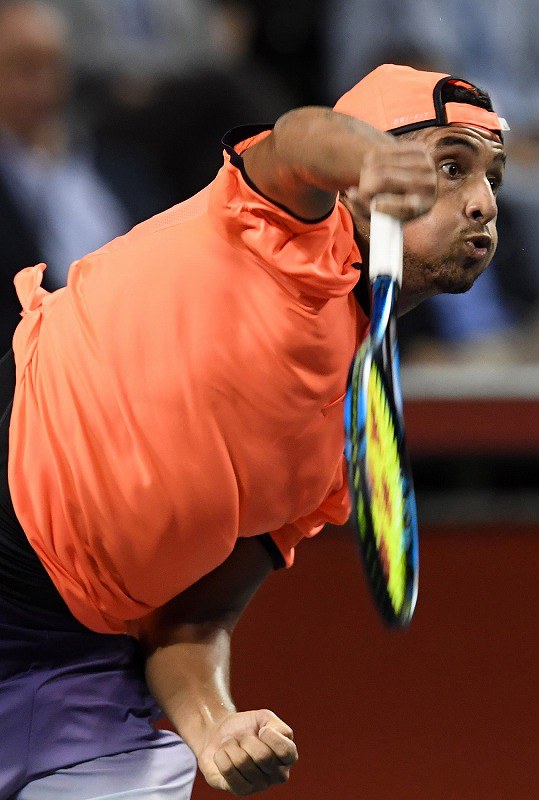 男子テニス：21歳キリオスが初優勝 楽天ジャパンOP [写真特集3/7