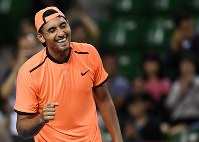 ニックキリオス選手直筆サイン入りTシャツ2016年楽天ジャパン・オープン優勝記念 楽天OP会場グッズをGET - テニスニュース - テニス365 | tennis365.net