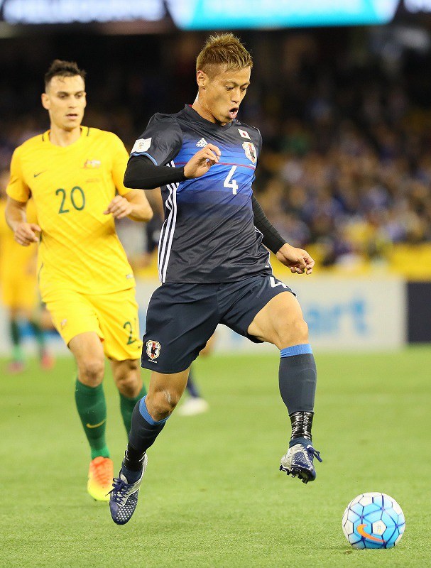サッカー日本代表：W杯アジア最終予選 オーストラリアvs日本 [写真