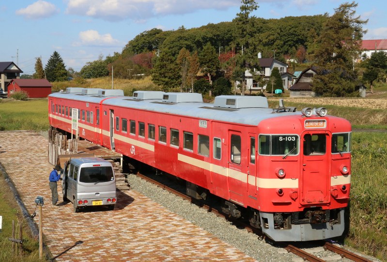 保存会が設立し、管理することになった赤電=岩見沢市栗沢町上幌で