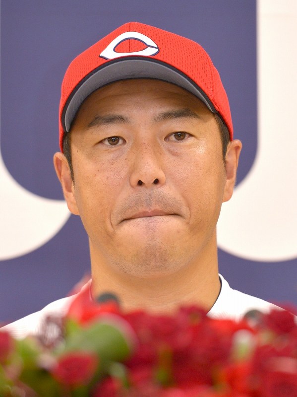 広島：黒田投手が引退会見 「カープに入って良かった」 [写真特集5/8