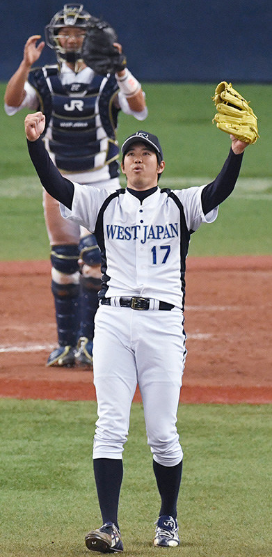 社会人野球 日本選手権 第８日 ｊｒ西 加賀美投手 無安打無得点達成 史上２人目 新天地で 毎日新聞