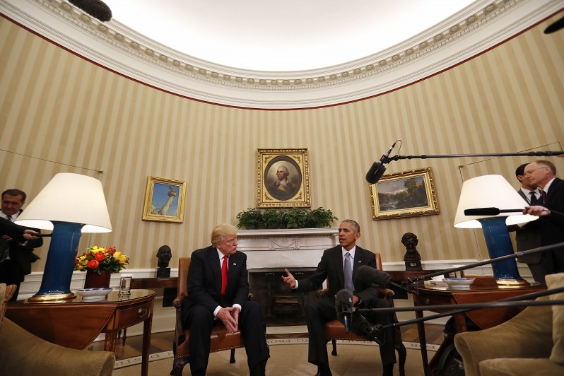 トランプ氏：新政権の準備加速 オバマ氏と会談 [写真特集7/10] | 毎日新聞