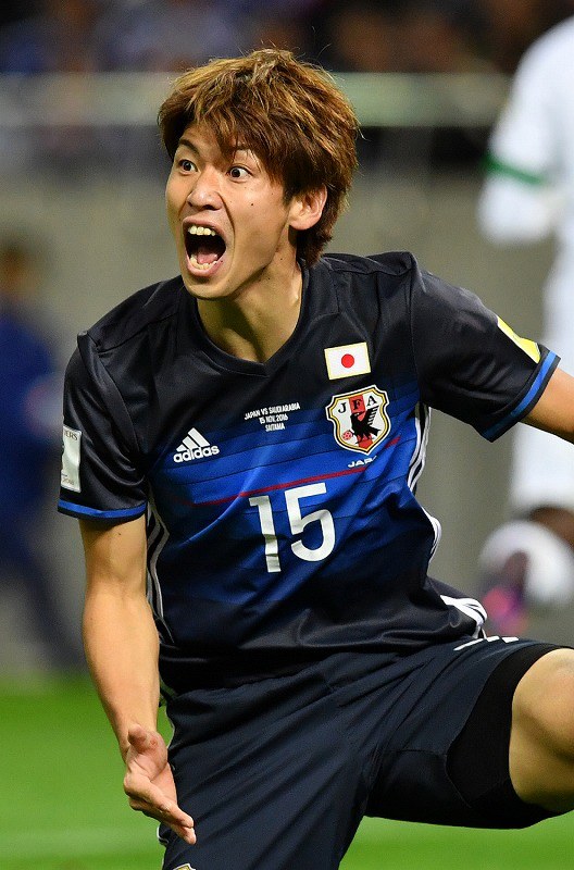 サッカー日本代表：W杯アジア最終予選 日本vsサウジアラビア [写真