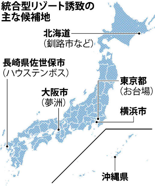 カジノ法案 誘致急ぐ自民 依存症懸念は消えず 審議入り 毎日新聞