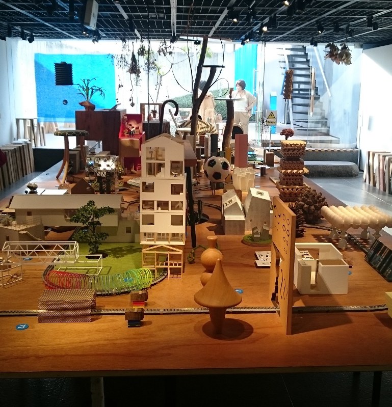 トラフ展の会場風景