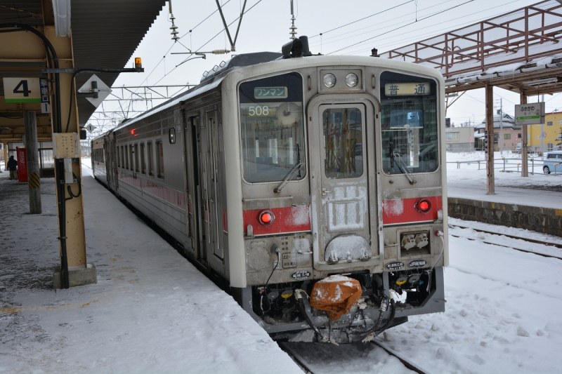 描かれた鉄路：留萌線増毛駅（北海道増毛町） 廃線、味わい深さ今も