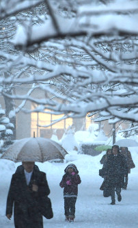 北海道：札幌で積雪96センチ 12月は50年ぶり [写真特集1/2