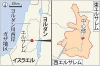 エルサレムの地図