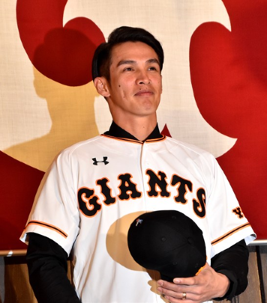 巨人　ジャイアンツ　ユニホーム　陽岱鋼 ジャイアンツ 陽岱鋼選手 ユニフォーム刺繍 | 東京・刺繍館