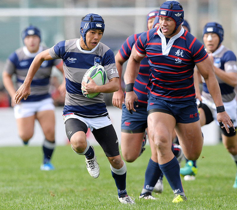 全国高校ラグビー １回戦 玉島 最後まで奮闘 坂本達選手 意地のトライ 岡山 毎日新聞