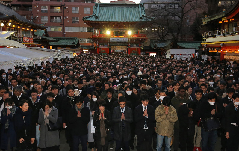 神田明神 えびす様 に商売繁盛を祈願 東京 千代田 毎日新聞