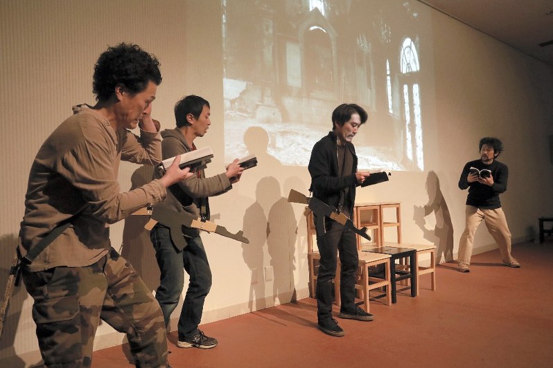 「ジハード」の一場面=カメラマン、石澤知絵子撮影