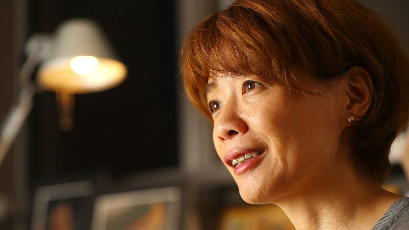 ヤマザキマリさん=小川昌宏撮影