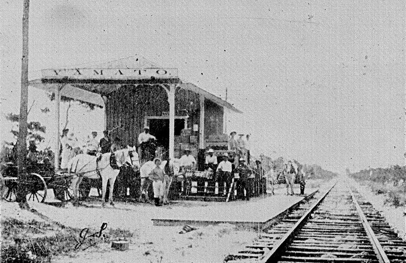 米フロリダ南部には20世紀初頭から日本人移民の集落があり「ヤマト駅」もつくられた=モリカミ博物館提供