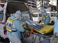 総合保健福祉センターであったエボラ出血熱の対応訓練