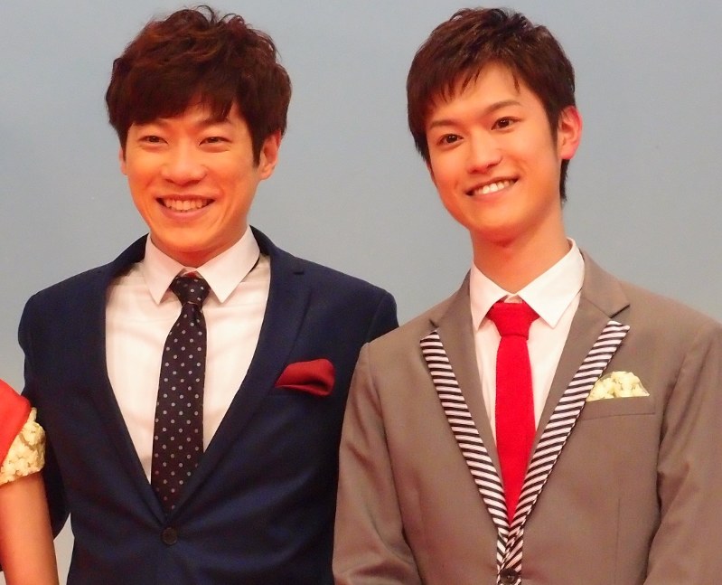 横山だいすけさん(左)と花田ゆういちろうさん(右)