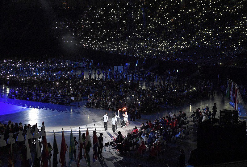 冬季アジア大会：札幌ドームで開会式 32カ国・地域参加 [写真特集9/8