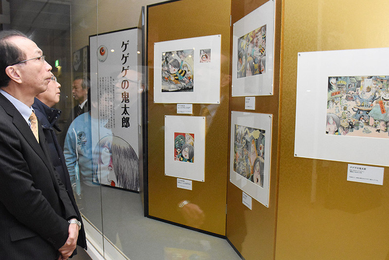 回顧展 水木さん人生たどる 従軍体験や原画 未完の遺作も初公開 県立博物館 魂の漫画展 鳥取 毎日新聞