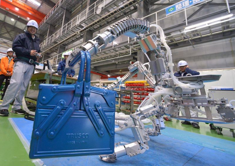 robots in nuclear power plants