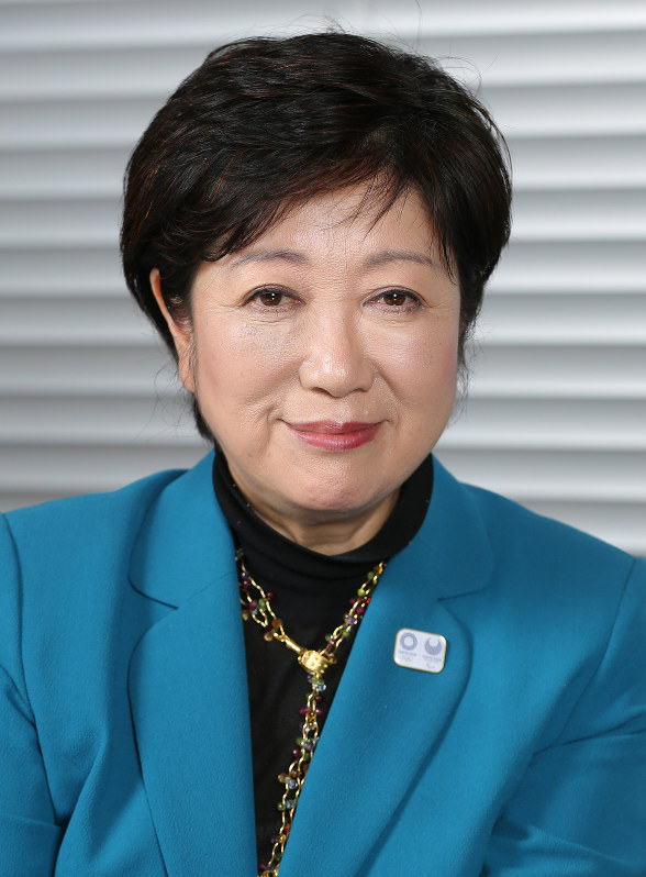 小池百合子都知事=後藤由耶撮影