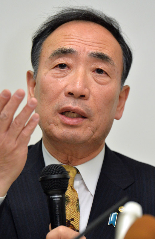 籠池泰典氏=大西岳彦撮影