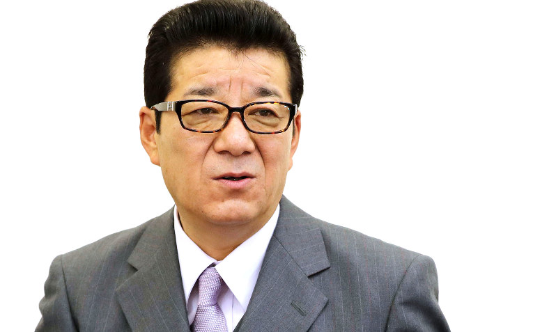 松井一郎大阪府知事=幾島健太郎撮影