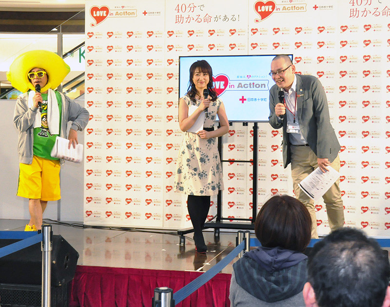 献血推進イベント ４０分で助かる命 アピール 川田さんらトーク 和歌山 和歌山 毎日新聞