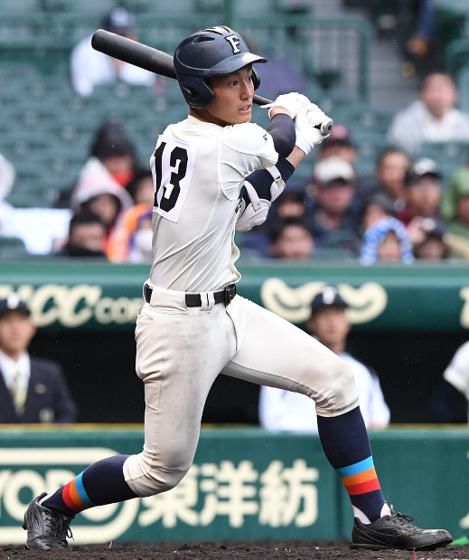 福井工大福井高校の試合帽子 福井工大福井高校の試合帽子